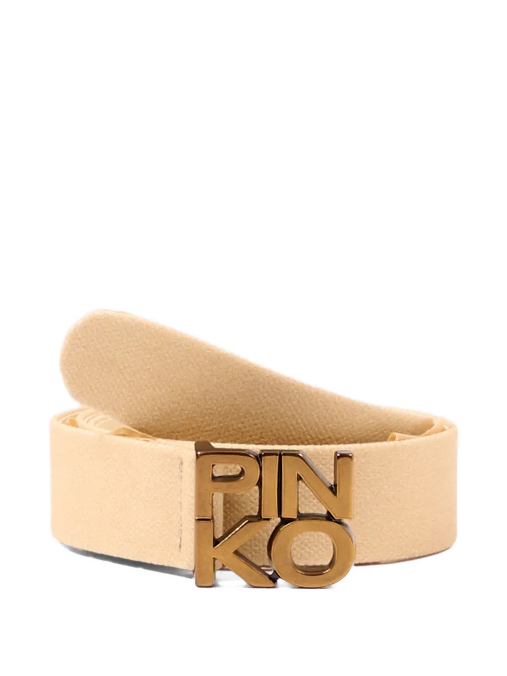 Pinko Kids logo belt - Toni neutri