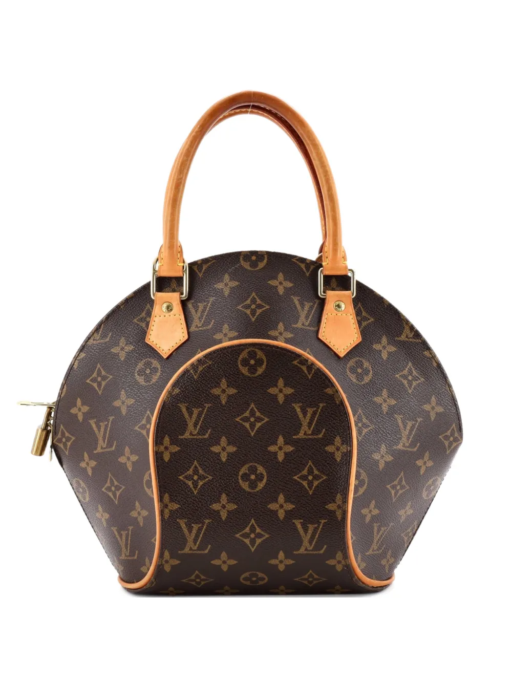 Louis Vuitton Pre-Owned Ellipse Bag Monogram Canvas PM satchel - Braun