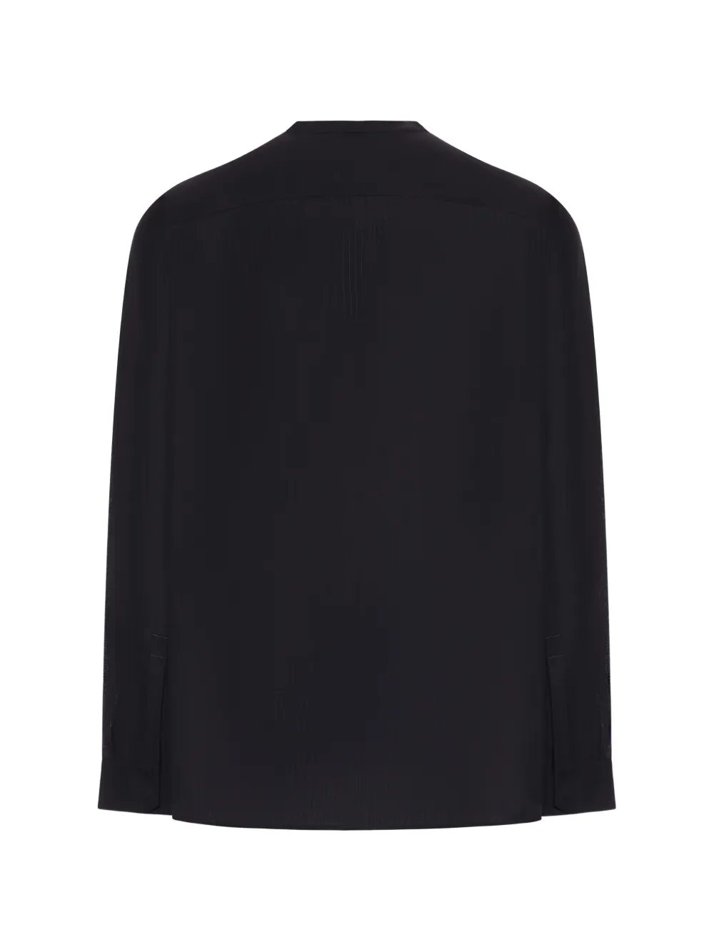 Rick Owens ノーカラー シャツ | ブラック | FARFETCH JP