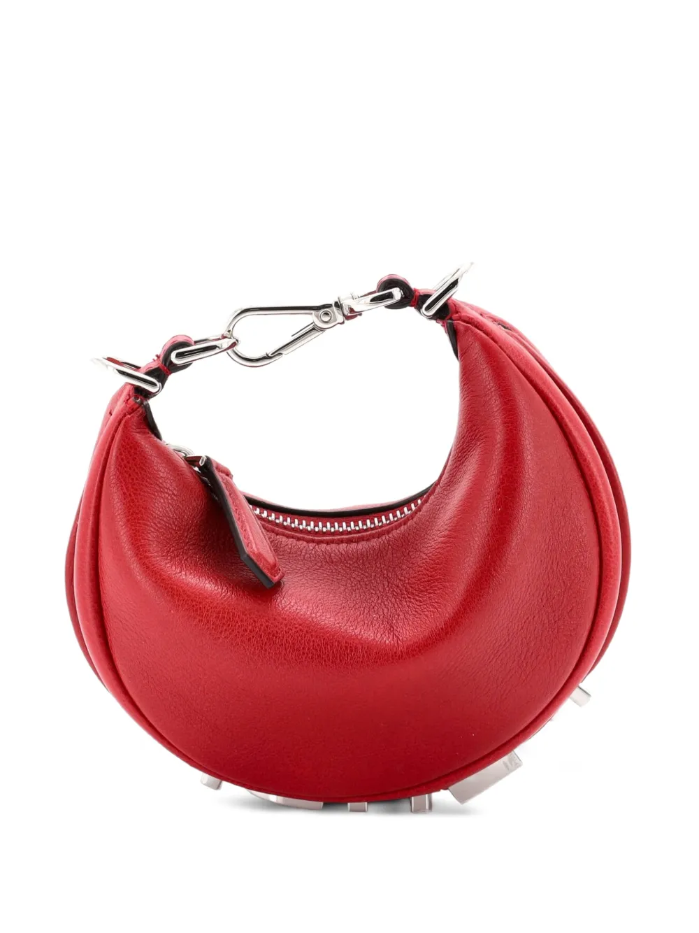 Fendi Pre-Owned Borsa passepartout Fendigraphy nano in pelle - Rosso