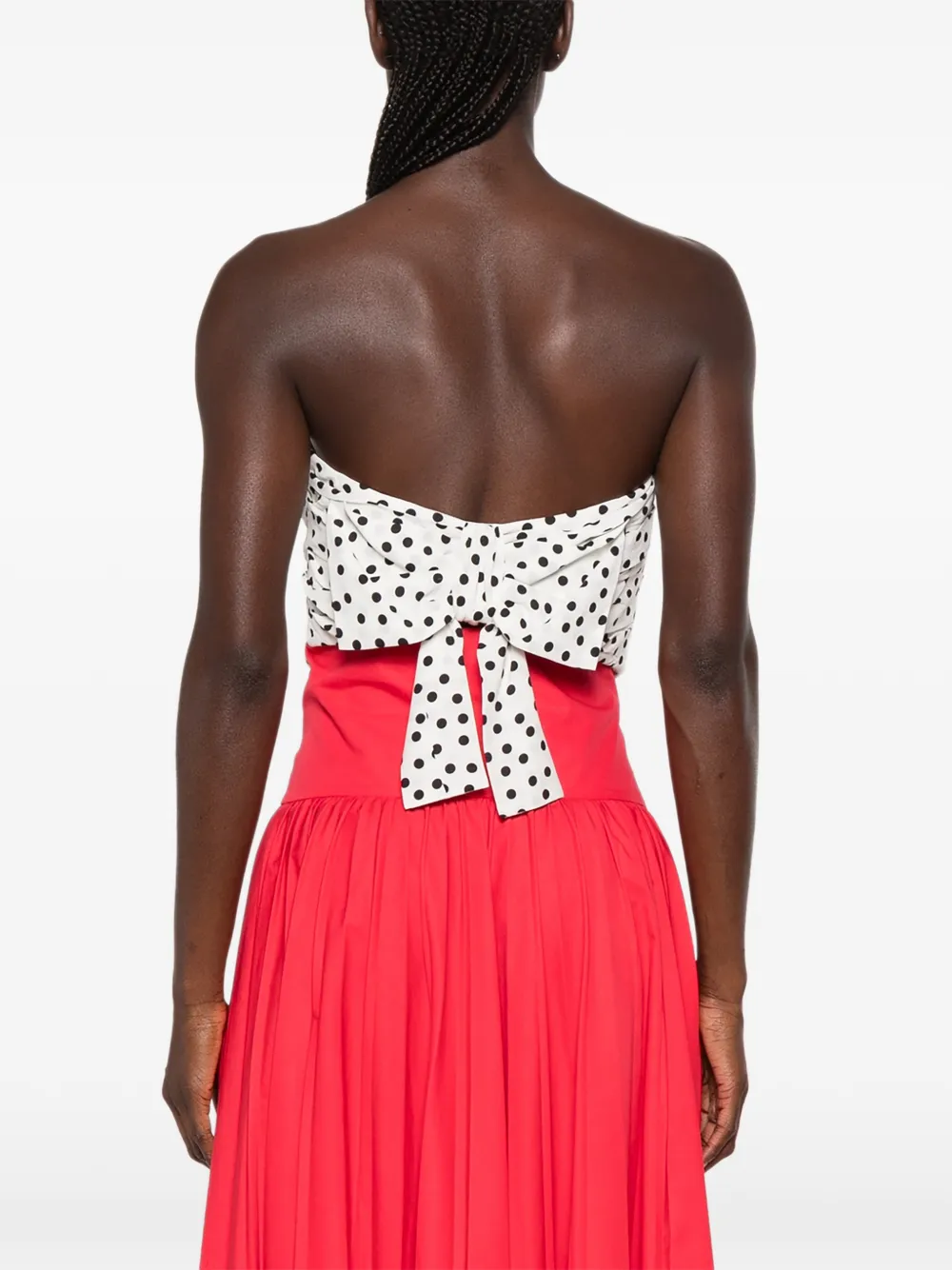Philosophy Di Lorenzo Serafini Top met stippen en ruches Wit