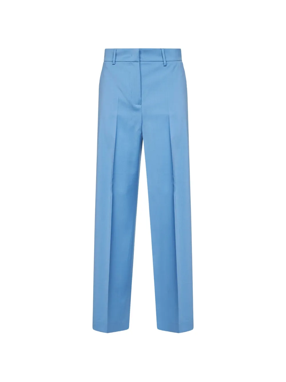 Weekend Max Mara Visivo Wool Pallazo Pants In Blue