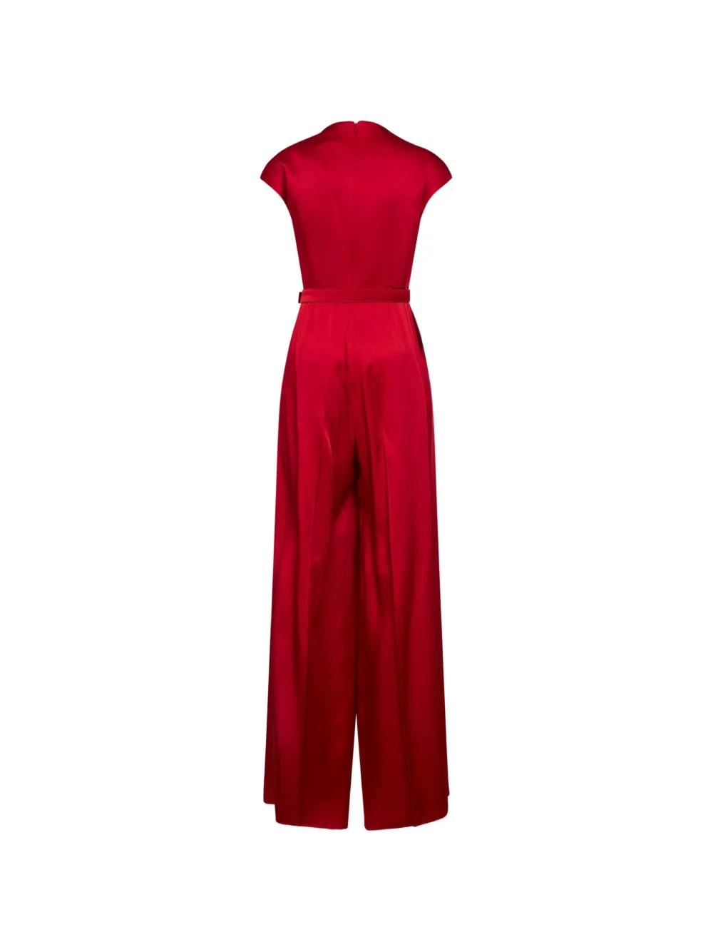  Max Mara Crew-neck Jumpsuit - Red 