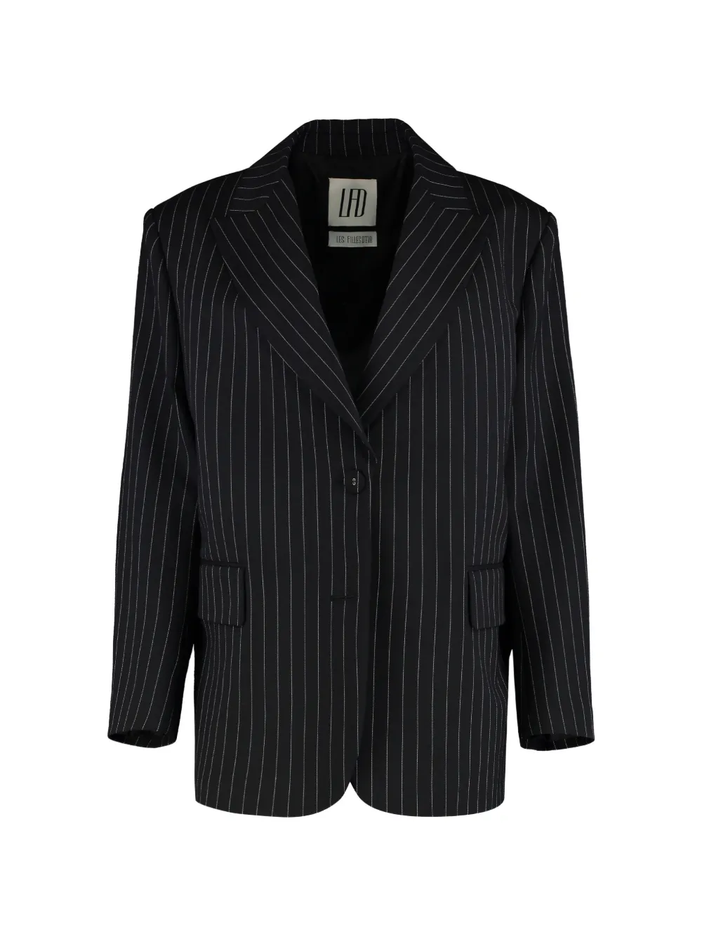 Les Filles d'Eva peak-lapel blazer - Nero