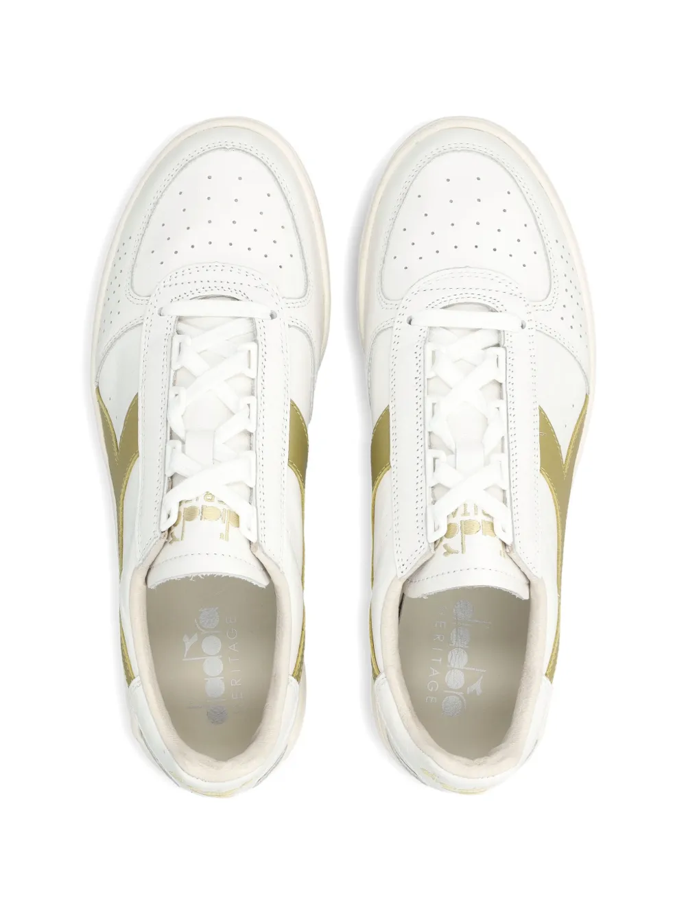 Diadora B.elite '84 Italia leren sneakers Wit