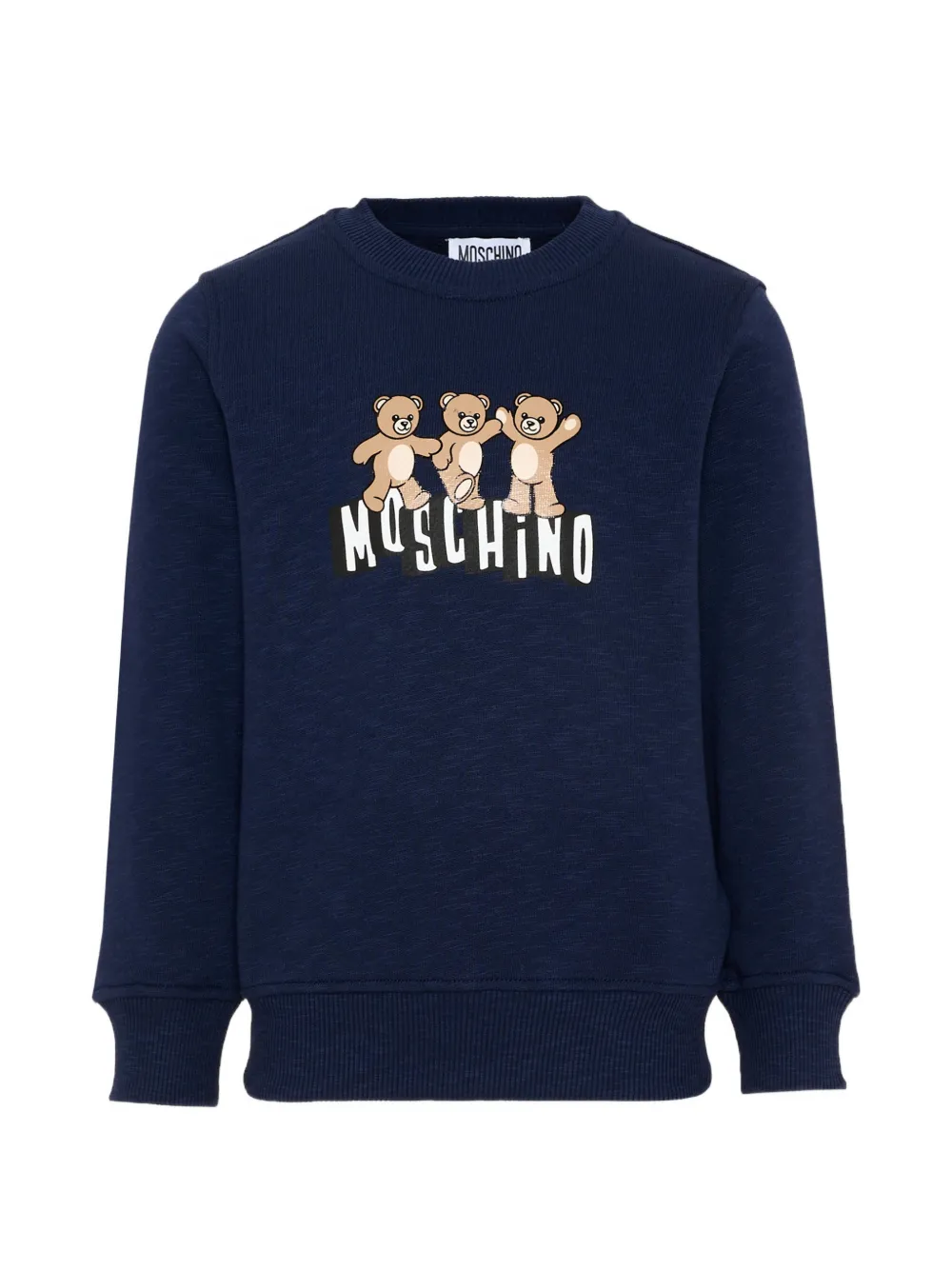 Moschino Kids Teddy Bear sweatshirt - Blu