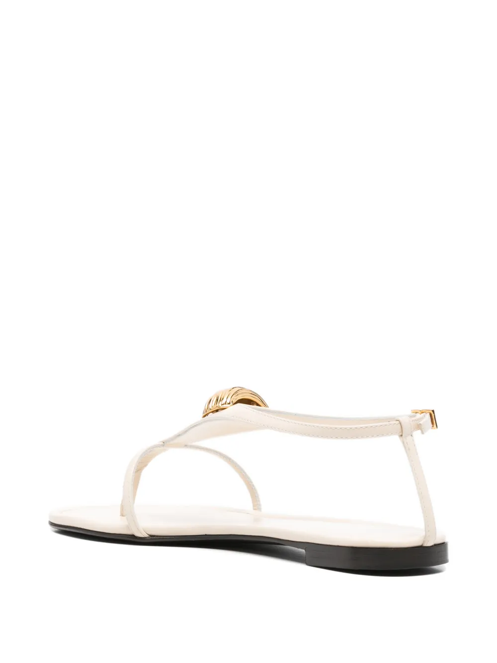 Giuseppe Zanotti flat sandals Beige