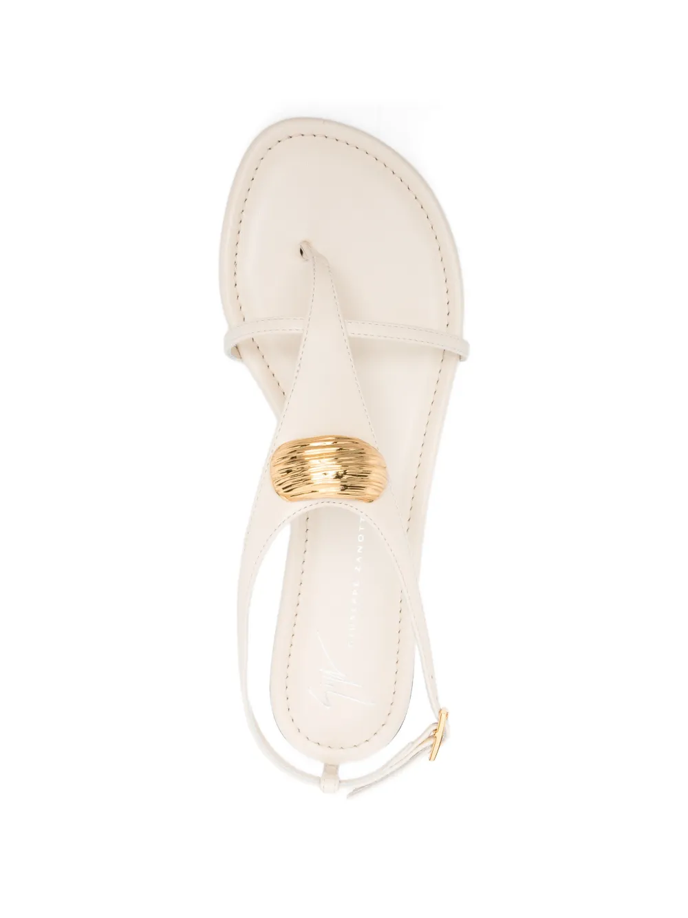 Giuseppe Zanotti flat sandals Beige