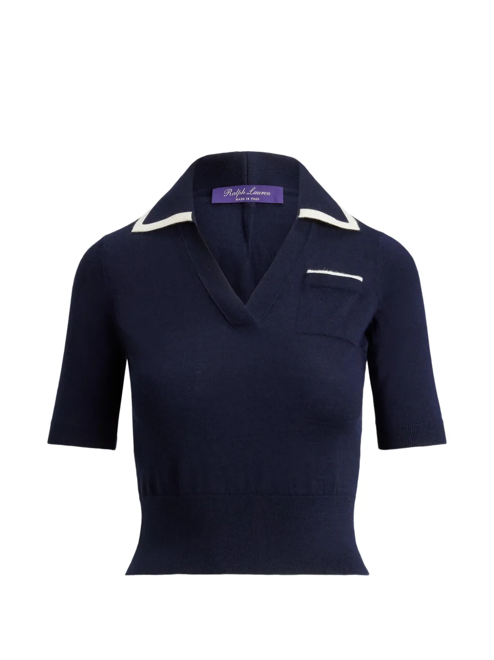 Ralph Lauren Collection patch-pocket T-shirt - Blu
