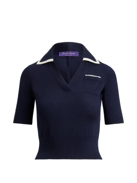 Ralph Lauren Collection patch-pocket T-shirt