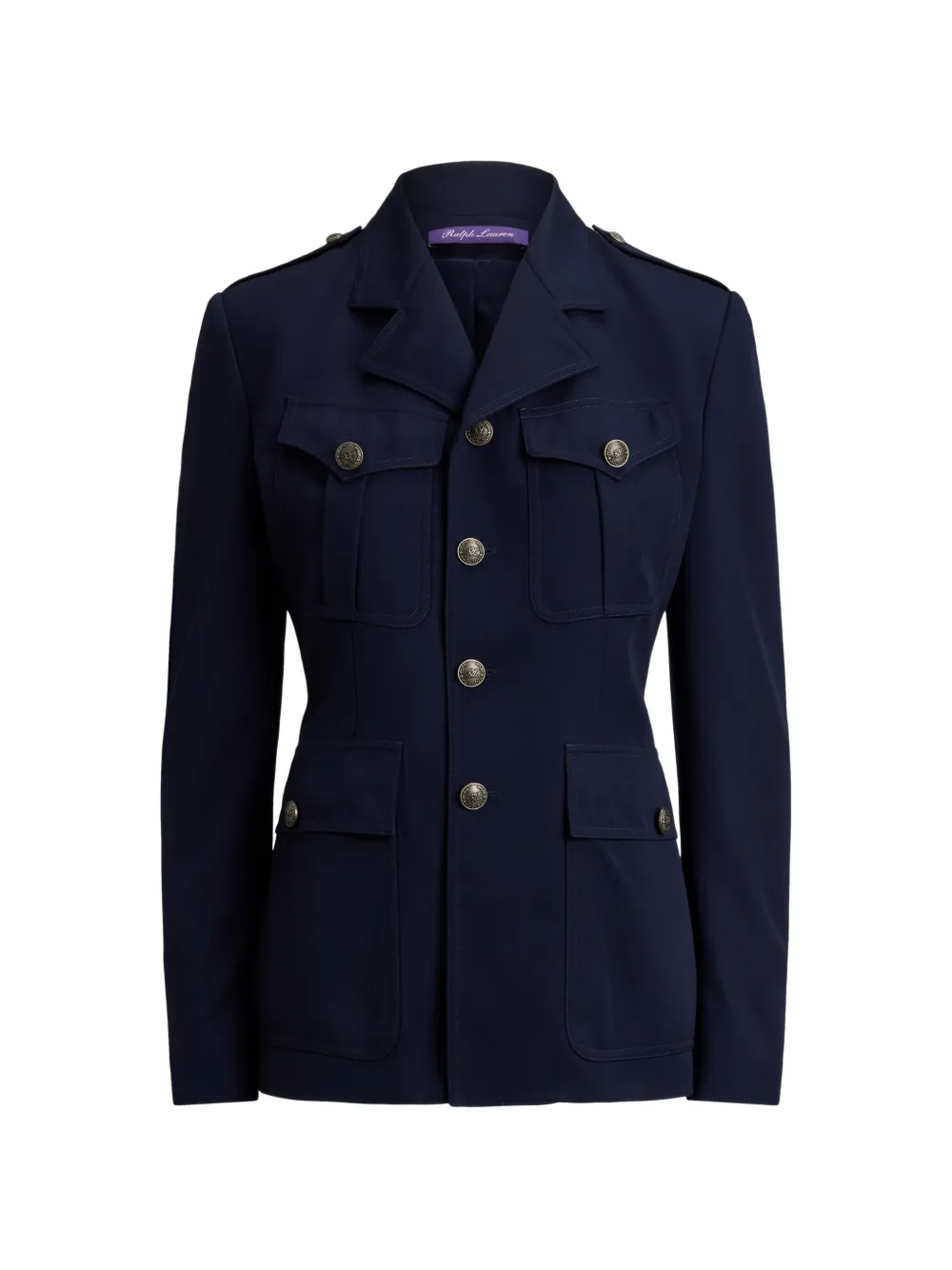 Ralph Lauren Collection Anabeth buttoned flap jacket - Blu