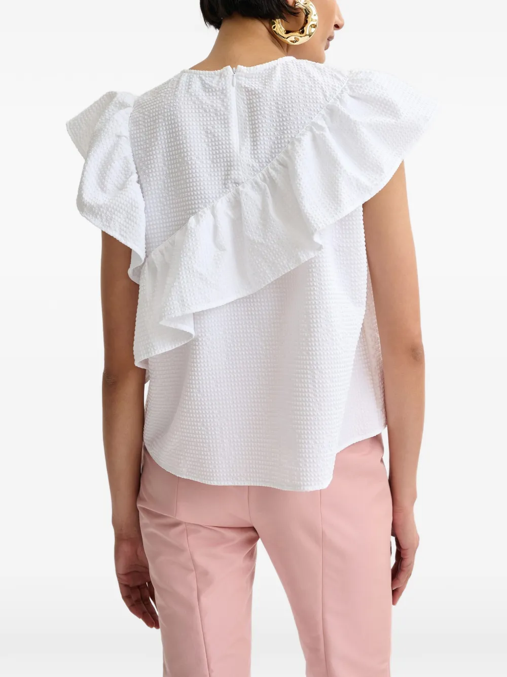 Joojoo Ruffled Blouse