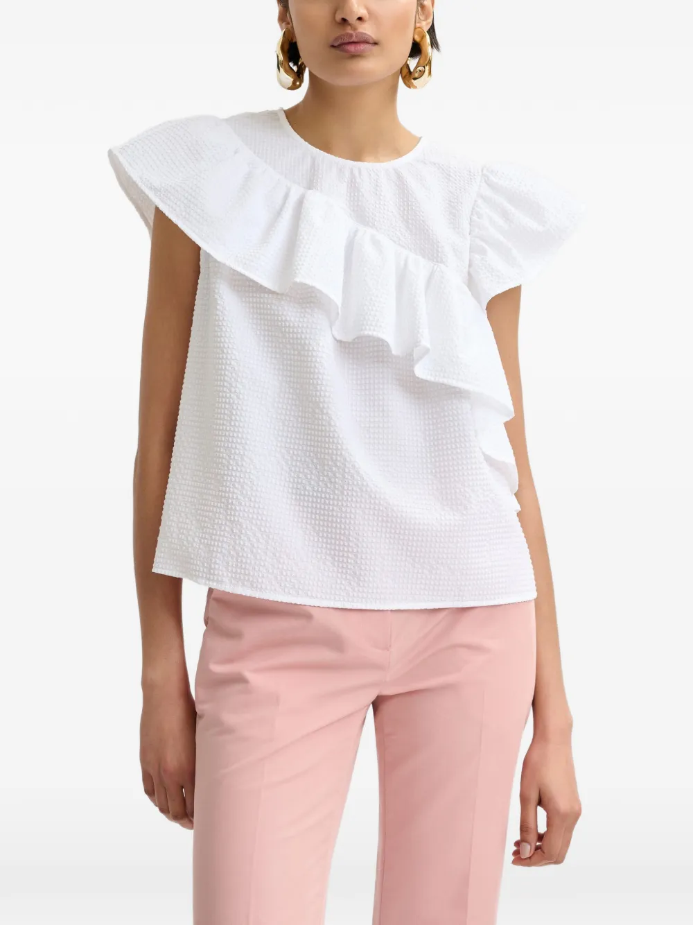 Joojoo Ruffled Blouse