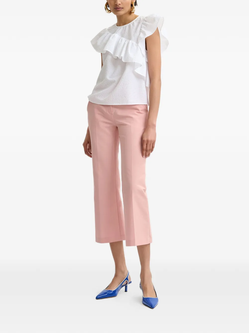 Joojoo Ruffled Blouse