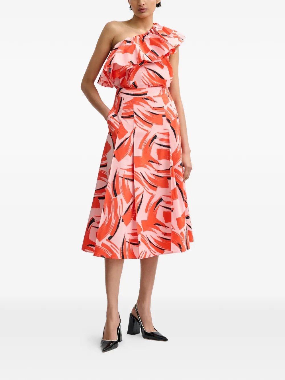  Essentiel Antwerp Jaelyn A-line Skirt - Pink 