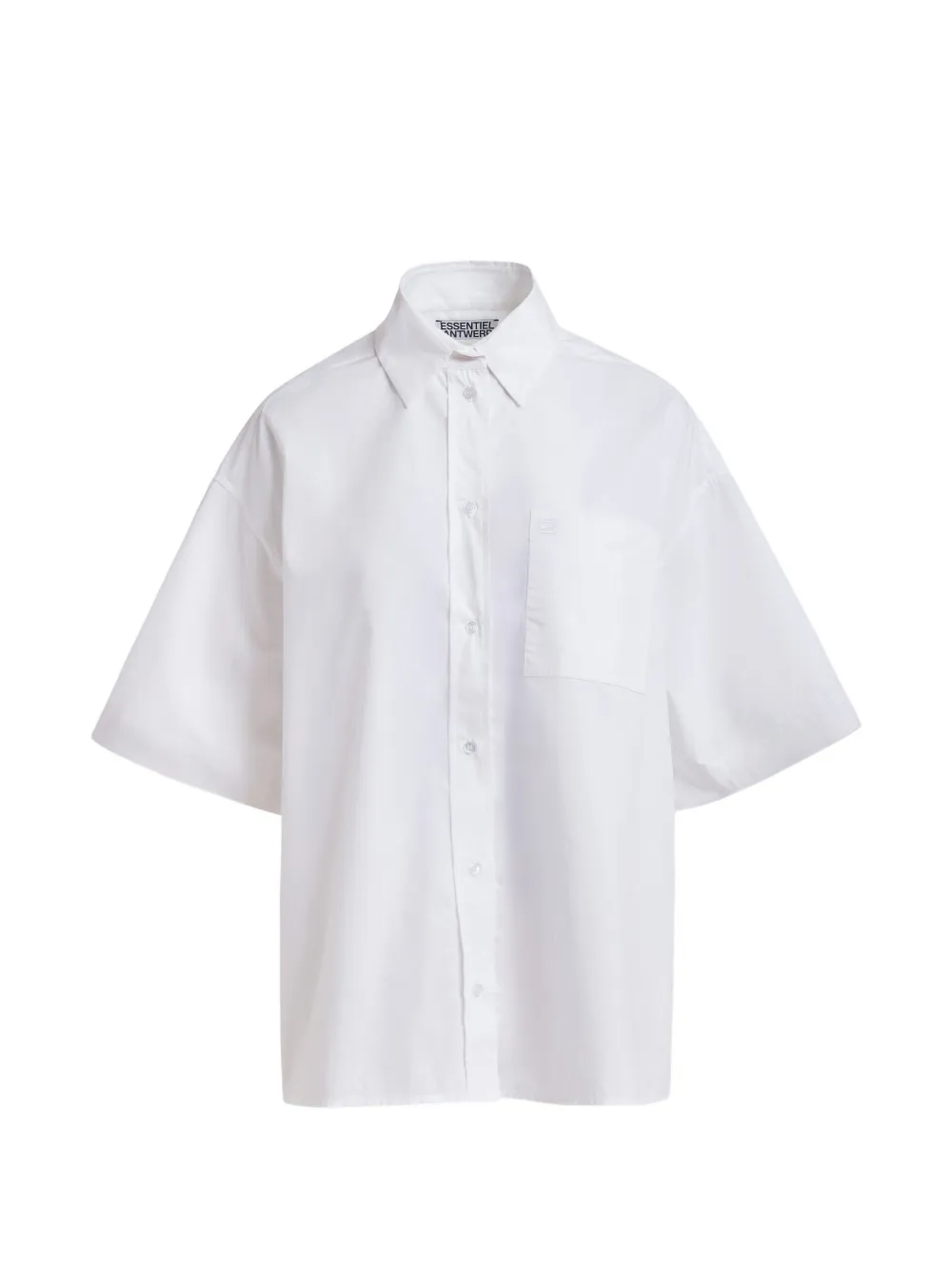 Essentiel Antwerp Camicia Jasleen a maniche corte - Bianco