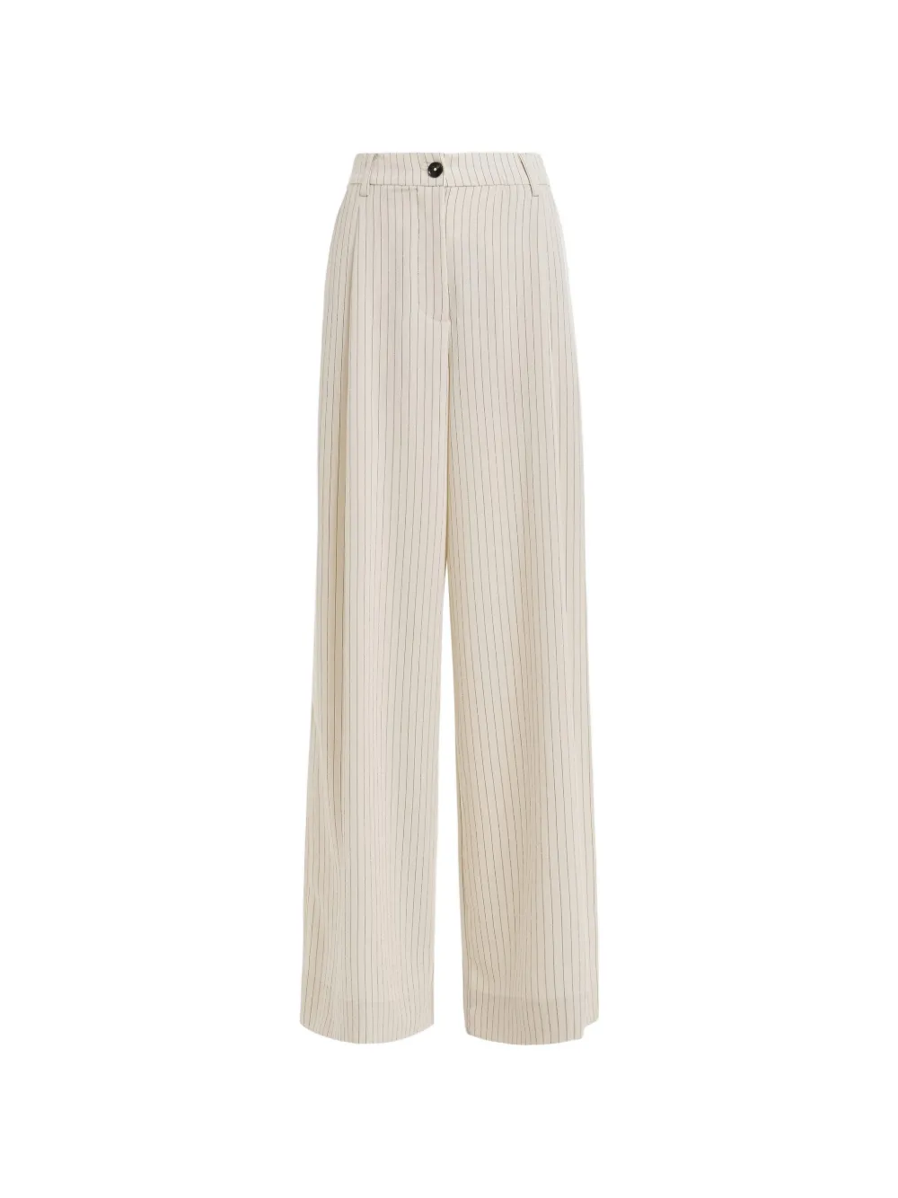 Essentiel Antwerp Pantaloni Josha gessati - Bianco