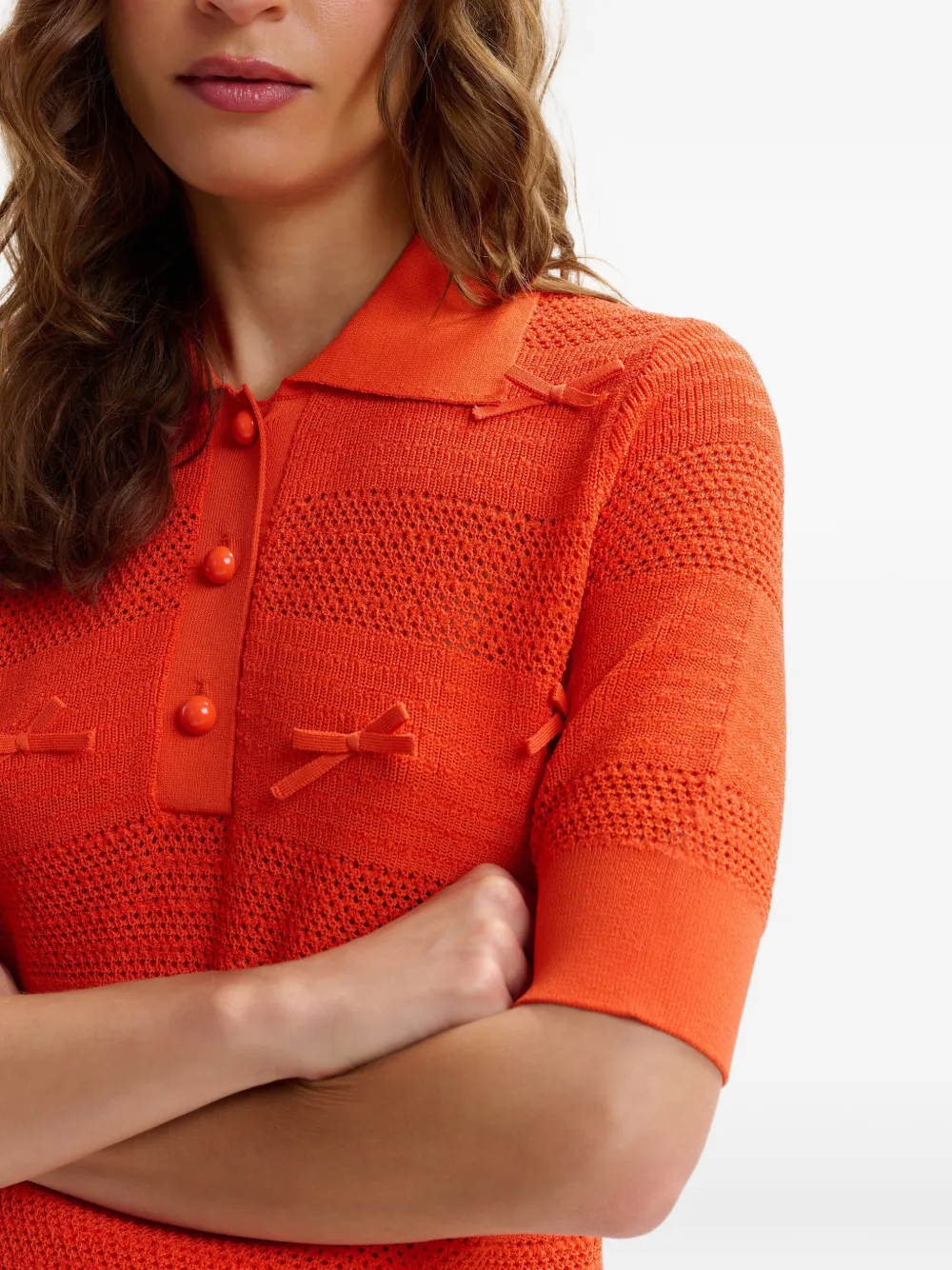 Jarts Knitted Polo Top