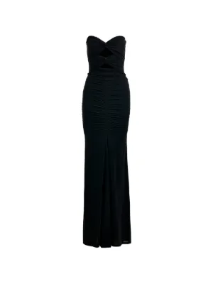 long formal fitted dresses LaDivine CD791 Long Formal Fitted Evening Prom Dress main image 1