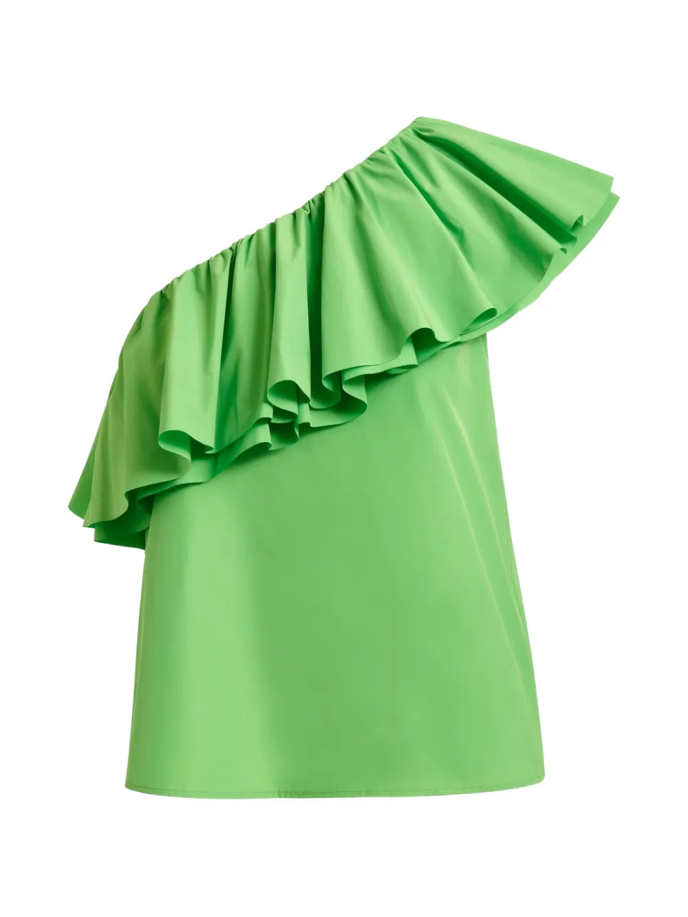 Essentiel Antwerp Blusa con ruches - Verde