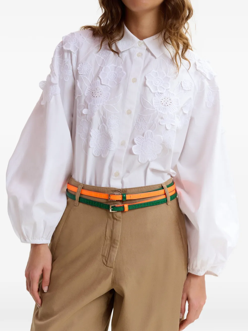 Essentiel Antwerp Broek met zijzak Bruin