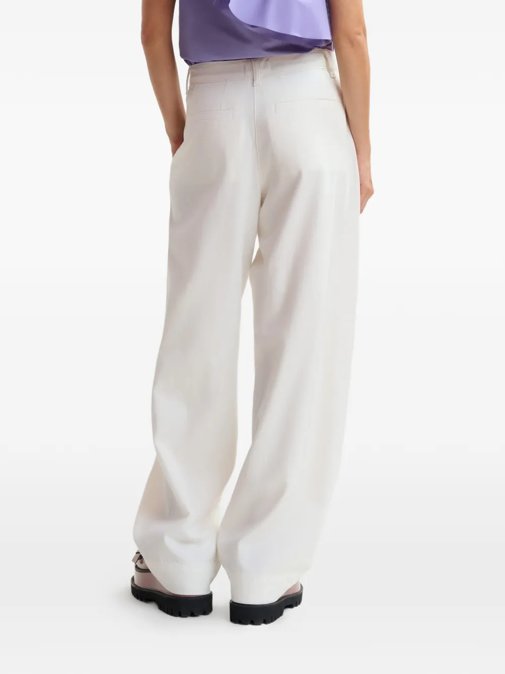 Essentiel Antwerp Broek met zijzak Wit