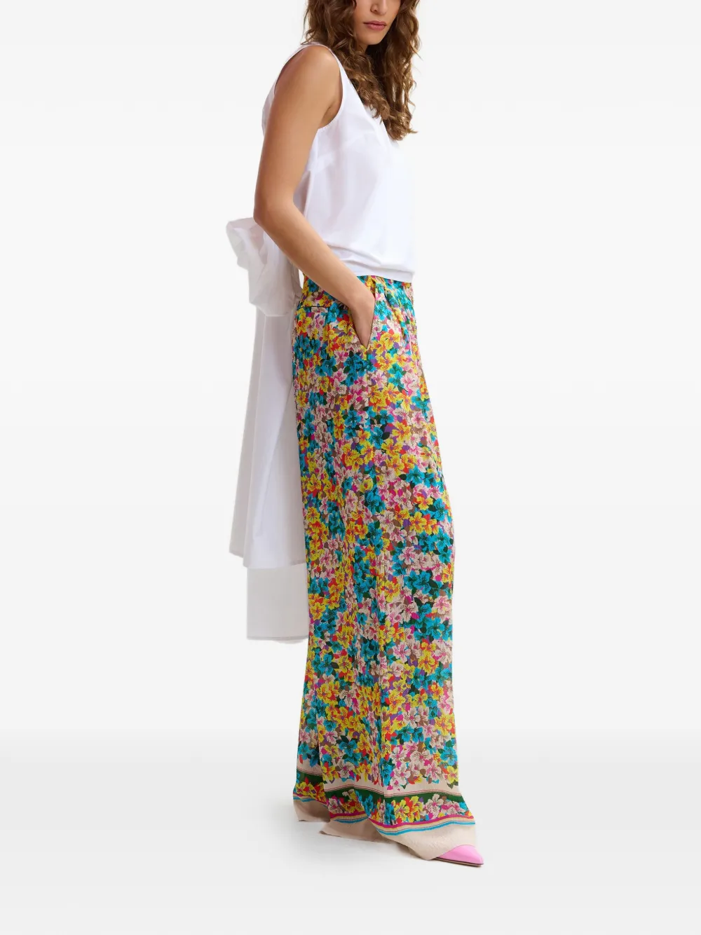  Essentiel Antwerp Back-tie Top - White 