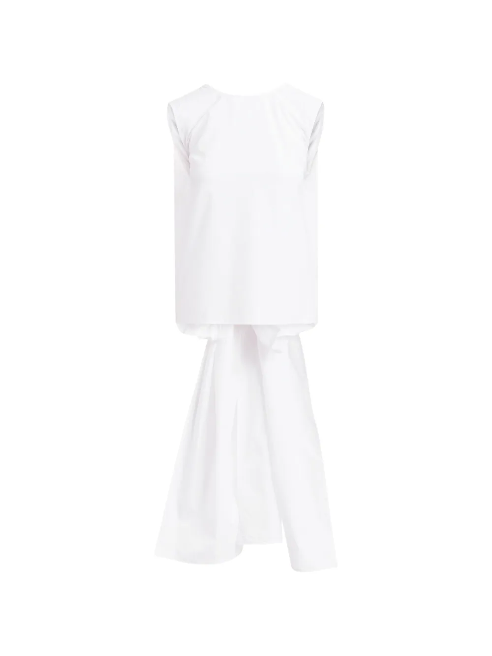 Essentiel Antwerp Top con nodo posteriore - Bianco