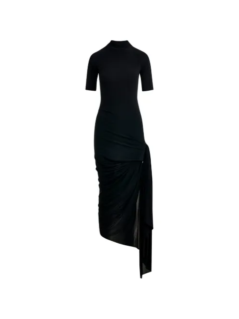 Essentiel Antwerp ruched-detail asymmetric dress
