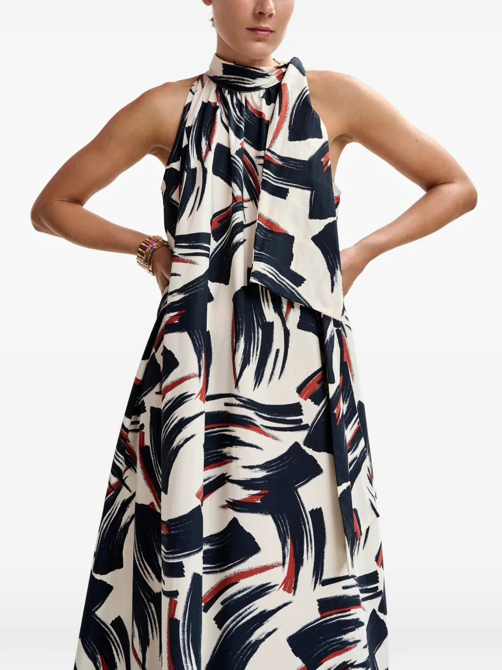 Patterned Maxi Dress