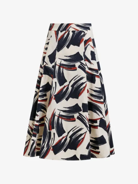 Essentiel Antwerp printed midi skirt