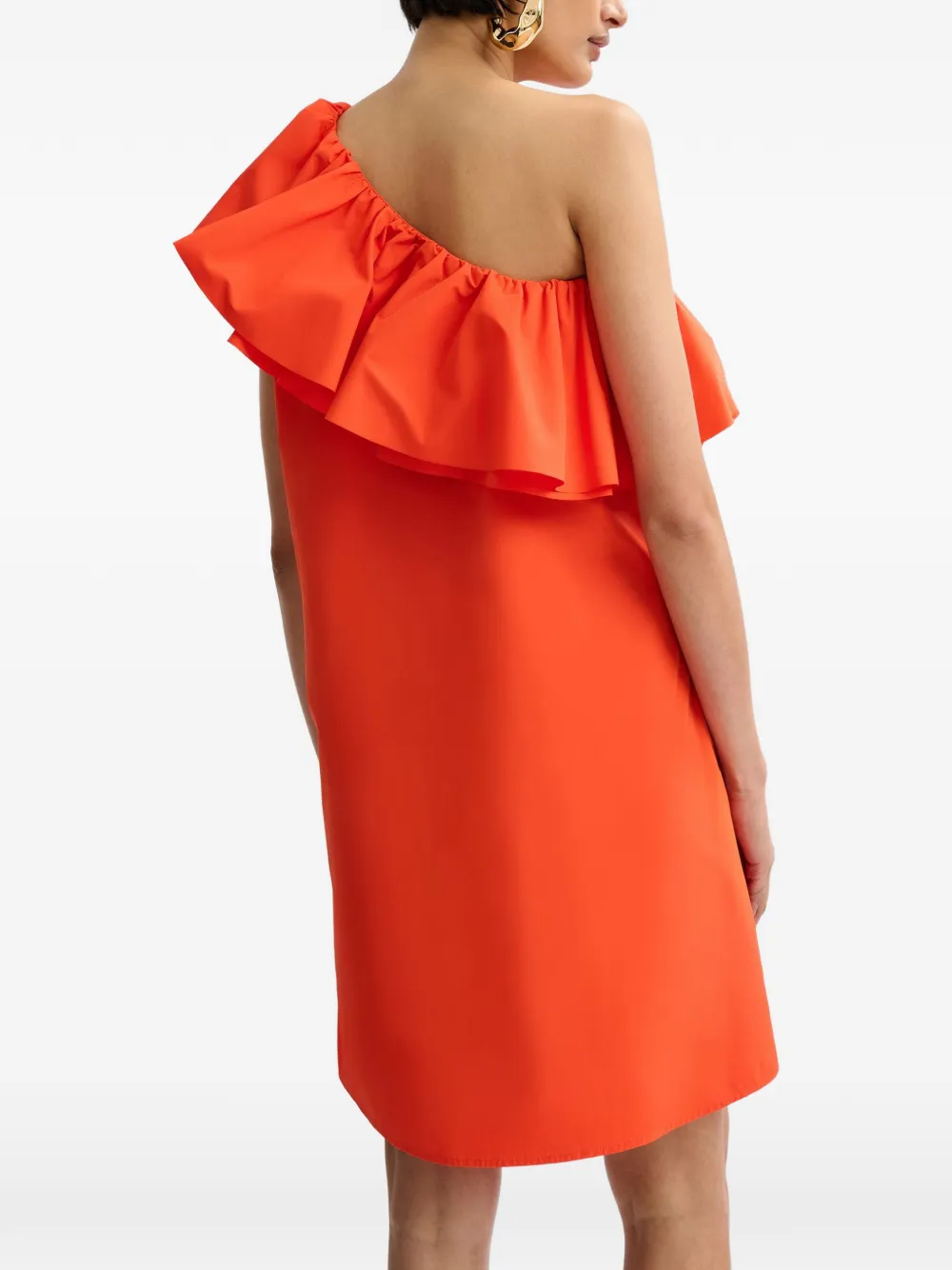 Essentiel Antwerp Asymmetrische mini-jurk Oranje