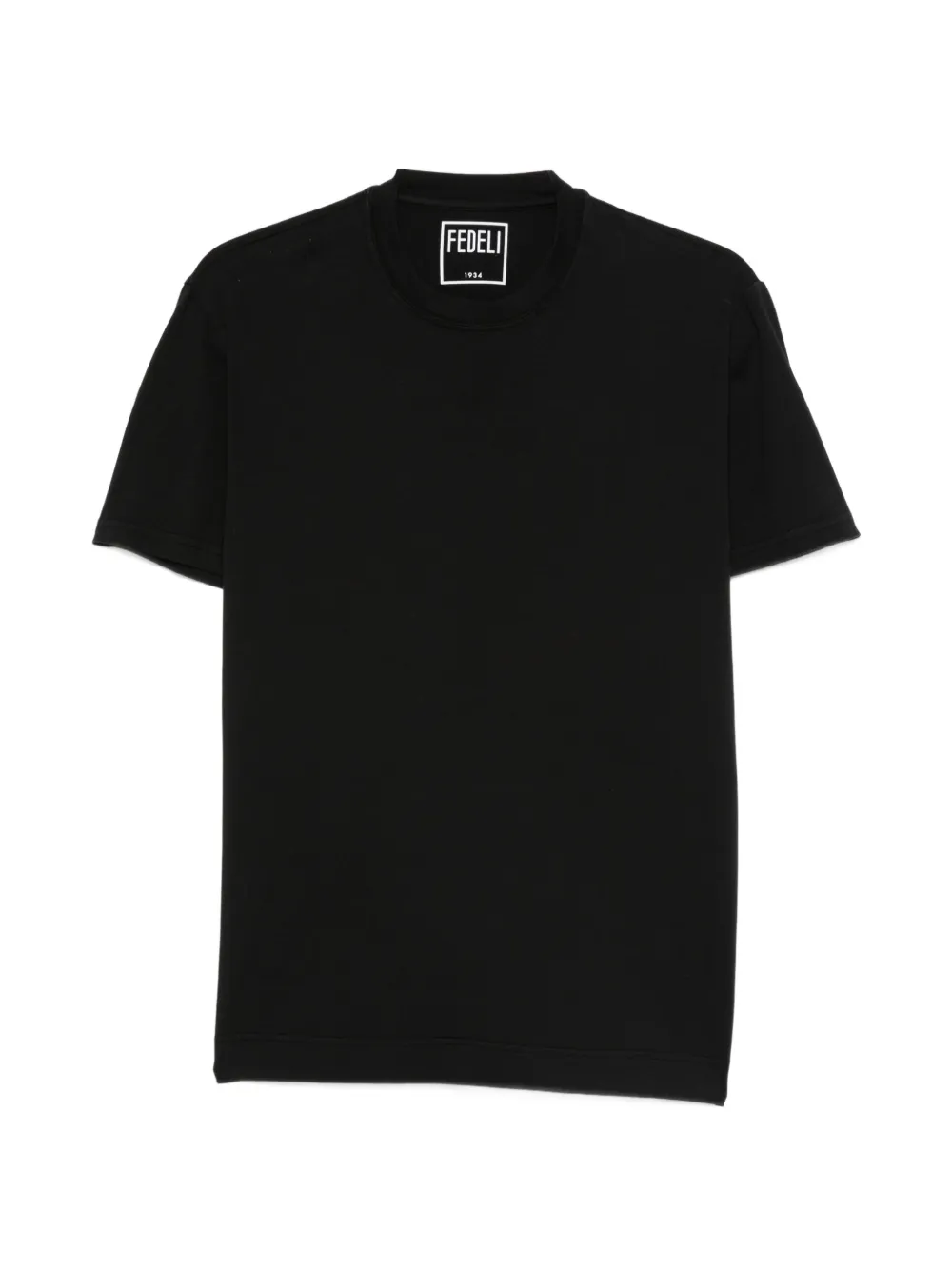 Fedeli logo-detail T-shirt - Nero