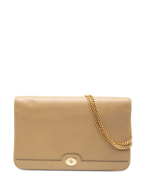 Christian Dior Pre-Owned 20th Century Leather Chain shoulder bag
