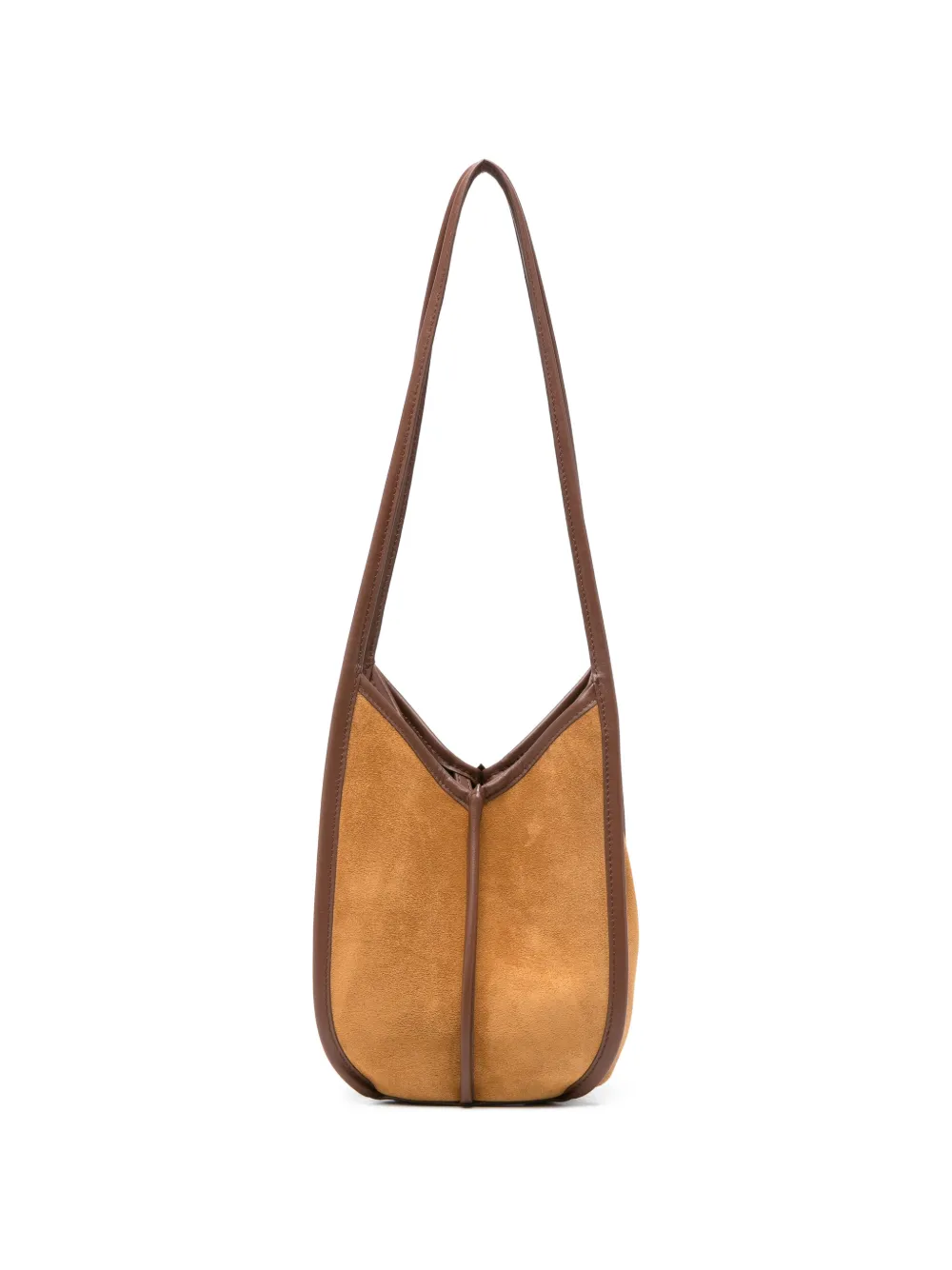 Hereu Calella panelled shoulder bag - Toni neutri