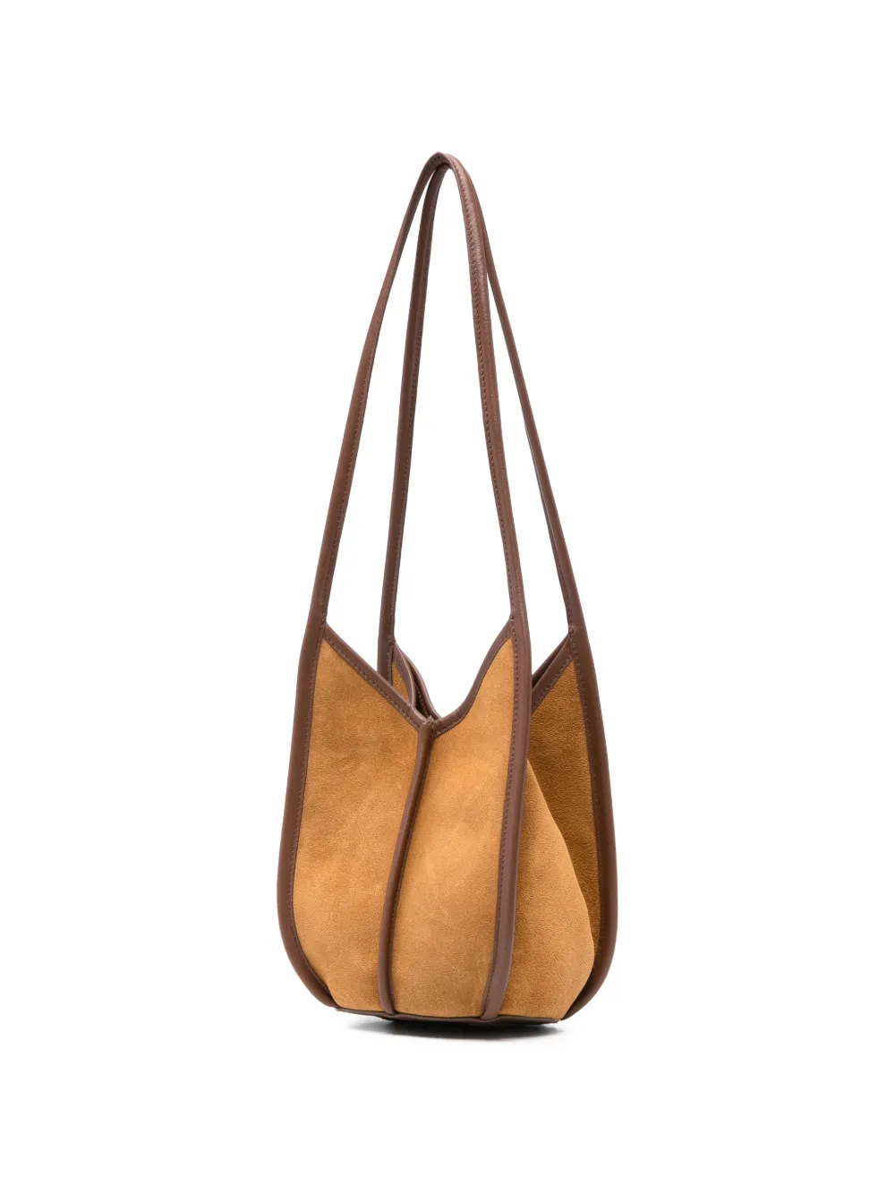  Hereu Calella Panelled Shoulder Bag - Neutrals 