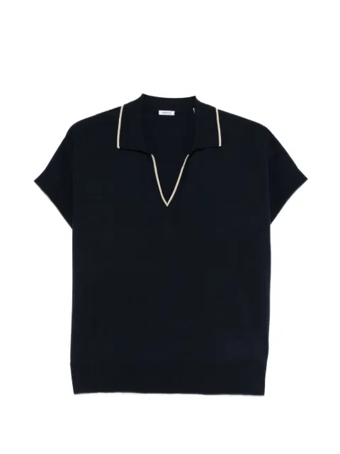 ASPESI V-neck short-sleeve top