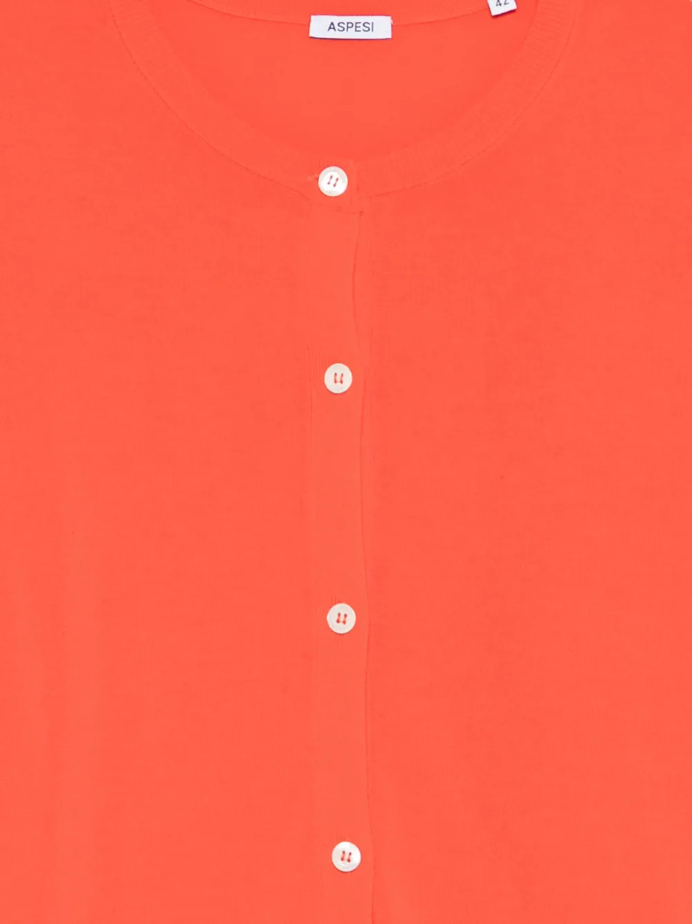  Aspesi Buttoned Cardigan - Orange 