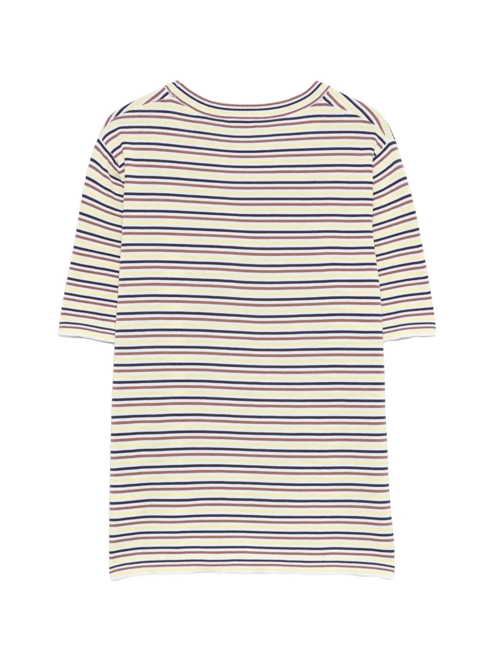  Aspesi Striped T-shirt - Yellow 