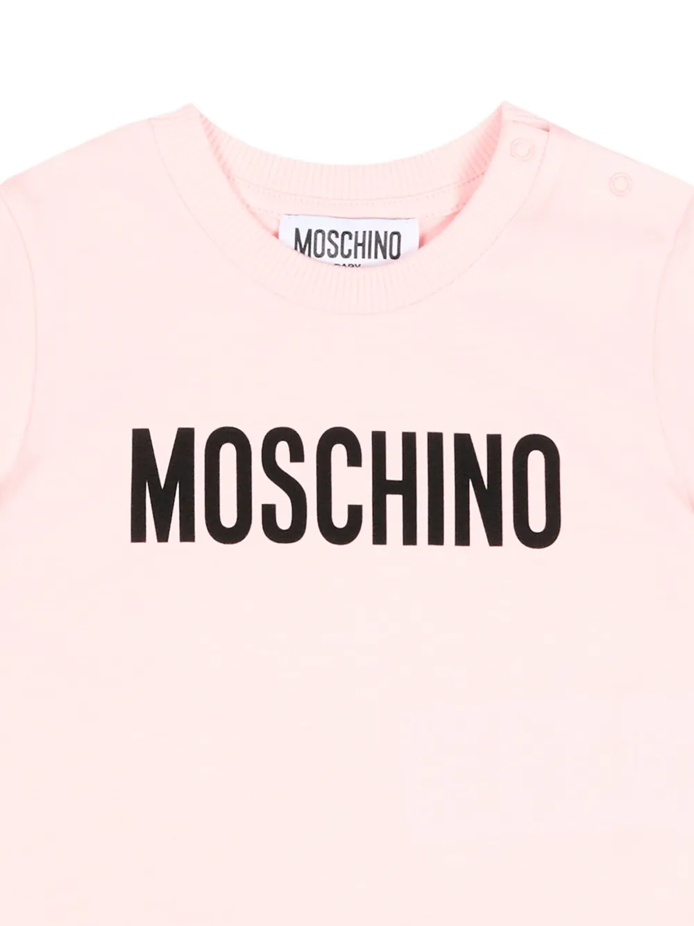 Moschino Kids T-shirt met korte mouwen Roze