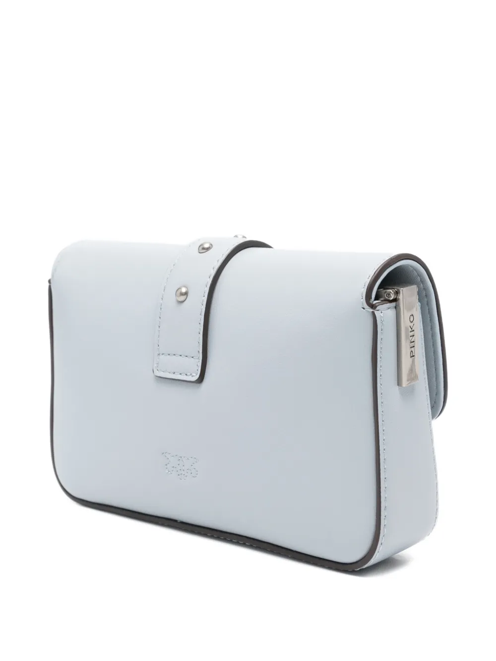PINKO Love Click kleine crossbodytas Blauw