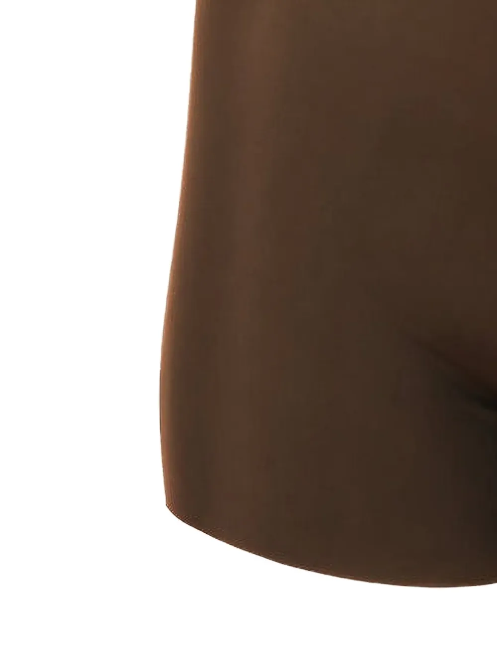  Fleur Du Mal Le Stretch Micro Seam-free Shorts - Brown 