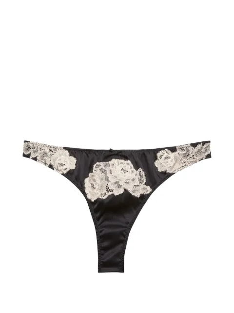 Fleur Du Mal Juliet floral lace thong