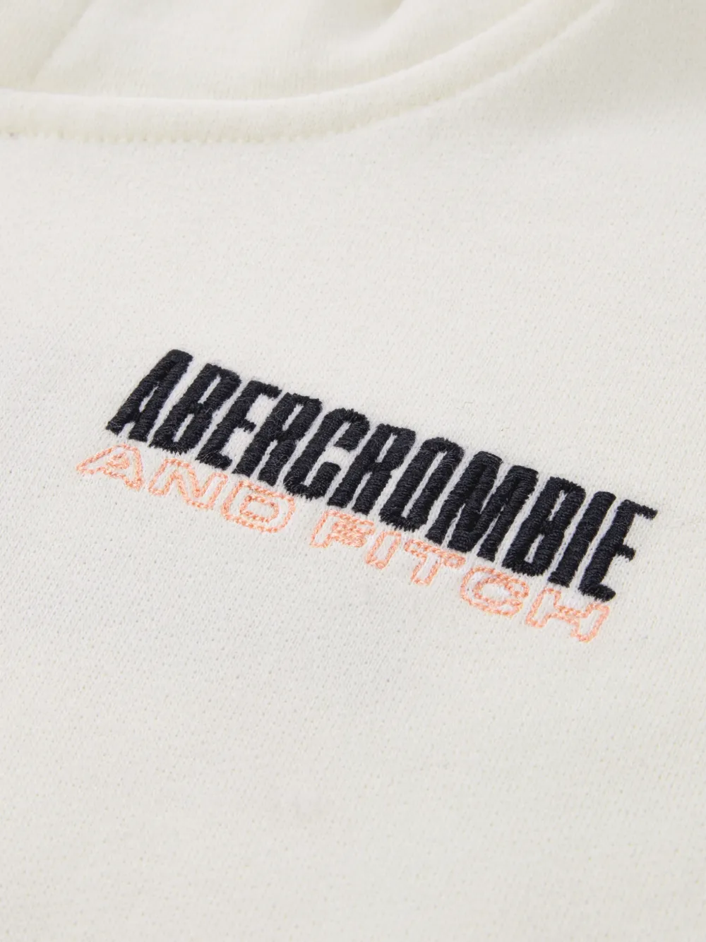 ABERCROMBIE FITCH KIDS Hoodie met borduurwerk Beige