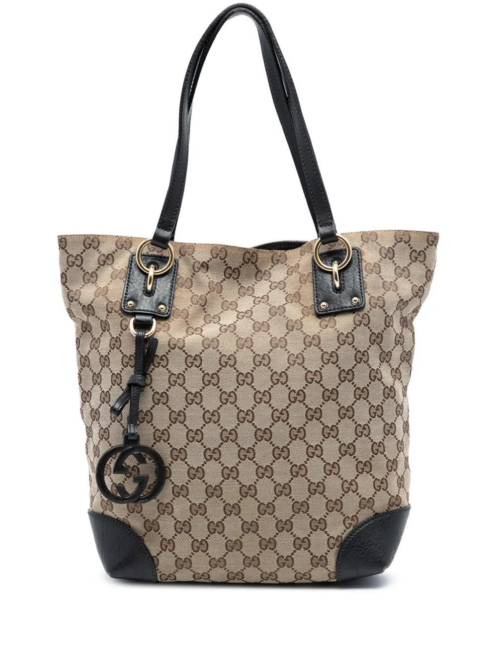 Gucci Pre-Owned 2016-2026 GG Canvas GG Charm tote bag - Marrone