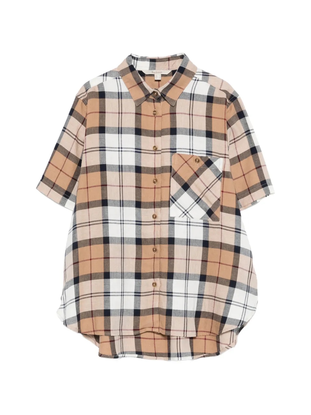 Barbour Camicia a maniche corte Elishaw - Toni neutri