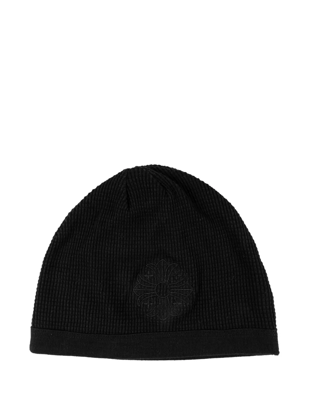 Chrome Hearts cross-detail beanie hat - Nero