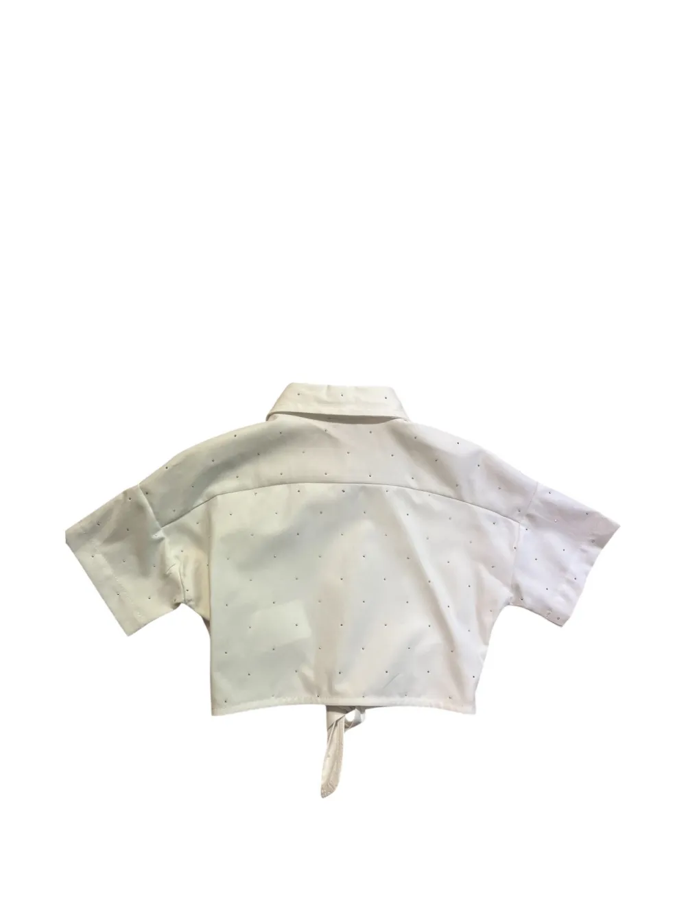 Miss Grant Kids Shirt met knopen Wit
