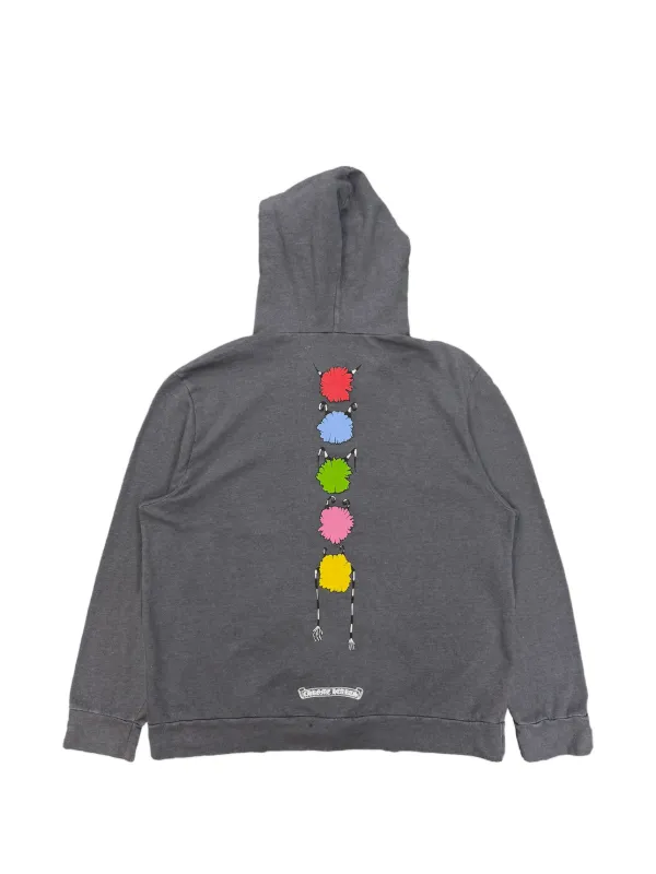 Chrome Hearts Matty Boy zip-up Hoodie | Grey | FARFETCH