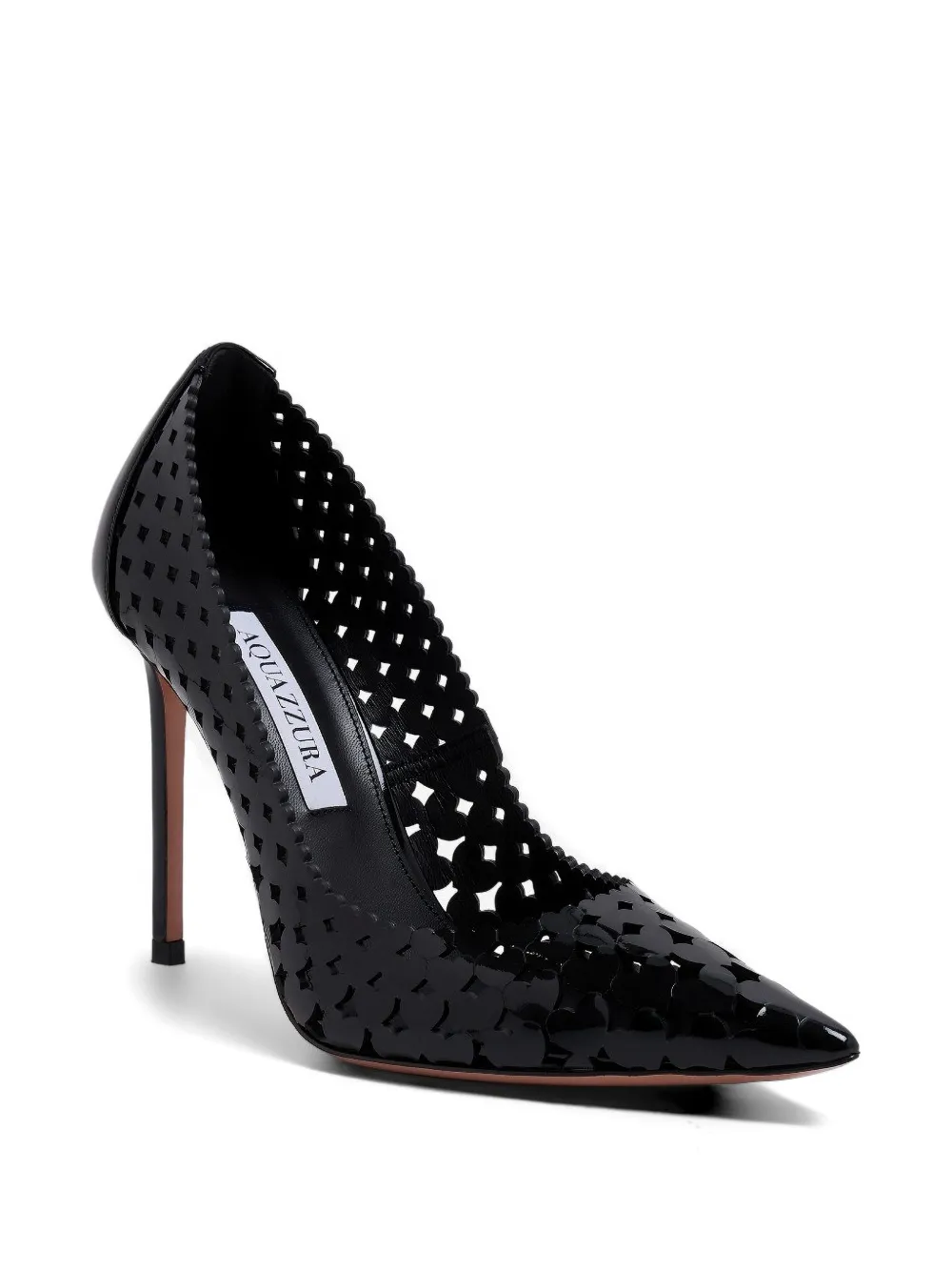 Aquazzura Amourose pumps met puntige neus Zwart